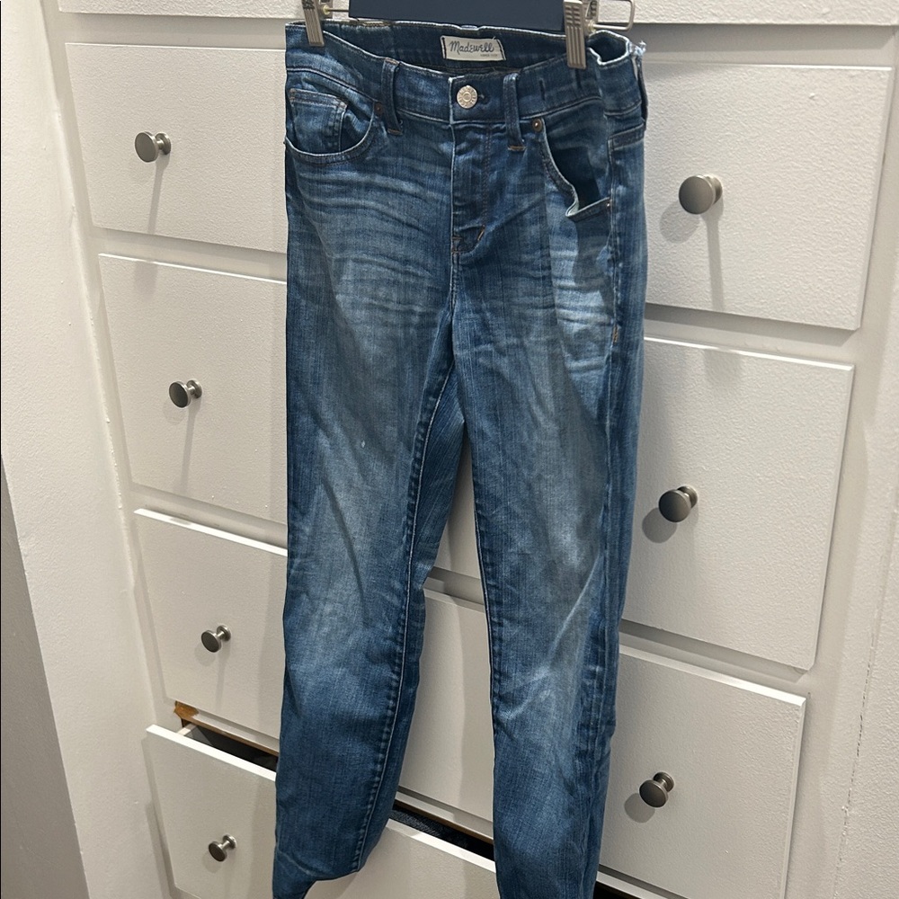 Madewell Women's Blue Skinny Jeans